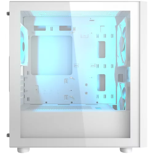COUGAR GAMING COUGAR UNIFACE MINI RGB, PC Case, Mini Tower, White