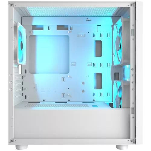 COUGAR GAMING COUGAR UNIFACE MINI RGB, PC Case, Mini Tower, White