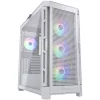 COUGAR GAMING COUGAR AIRFACE PRO RGB PC Case, Mid Tower, White