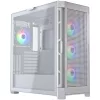 COUGAR GAMING COUGAR AIRFACE PRO RGB PC Case, Mid Tower, White