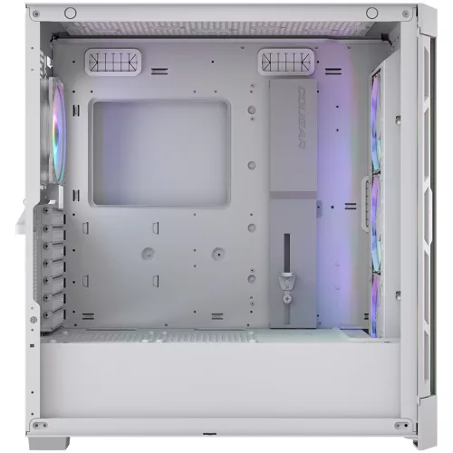 COUGAR GAMING COUGAR AIRFACE PRO RGB PC Case, Mid Tower, White