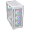 COUGAR GAMING COUGAR AIRFACE PRO RGB PC Case, Mid Tower, White