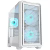 COUGAR GAMING COUGAR MX600 Mini RGB PC Case, Mini Tower, White