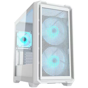   COUGAR GAMING COUGAR MX600 Mini RGB PC Case, Mini Tower, White