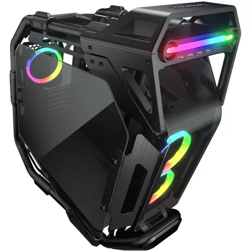 COUGAR GAMING COUGAR CRATUS PC Case, Mid Tower, Black