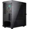 COUGAR GAMING COUGAR PURITY RGB PC Case, Mini Tower, Black