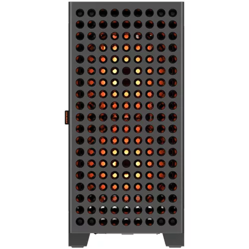 COUGAR GAMING COUGAR AIRFACE ECO RGB PC Case, Mid Tower, Black