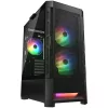 COUGAR GAMING COUGAR AIRFACE RGB PC Case, Mid Tower, Black