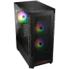 COUGAR GAMING COUGAR AIRFACE RGB PC Case, Mid Tower, Black