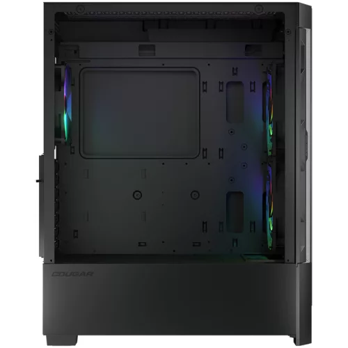 COUGAR GAMING COUGAR AIRFACE RGB PC Case, Mid Tower, Black