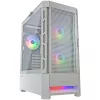 COUGAR GAMING COUGAR AIRFACE RGB PC Case, Mid Tower, White