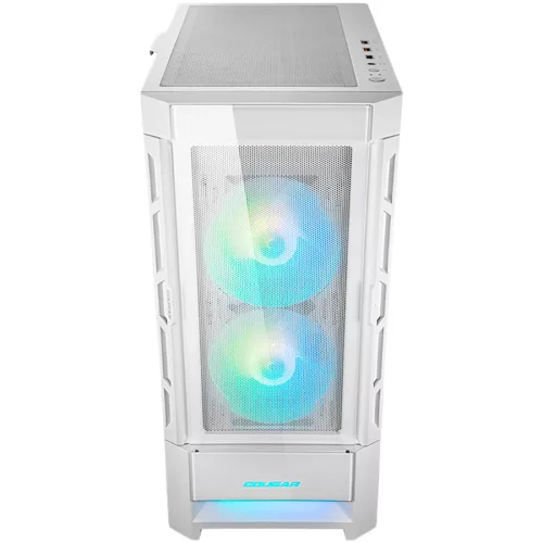 COUGAR GAMING COUGAR DUOFACE RGB PC Case, Mid Tower, White