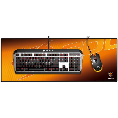 COUGAR GAMING COUGAR ARENA Gaming Mouse Pad, 800x300x5mm, Orange