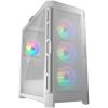 COUGAR GAMING COUGAR DUOFACE PRO RGB PC Case, Mid Tower, White