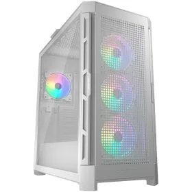   COUGAR GAMING COUGAR DUOFACE PRO RGB PC Case, Mid Tower, White