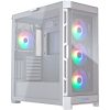 COUGAR GAMING COUGAR DUOFACE PRO RGB PC Case, Mid Tower, White