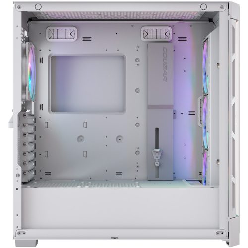 COUGAR GAMING COUGAR DUOFACE PRO RGB PC Case, Mid Tower, White