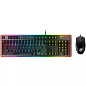   COUGAR GAMING COUGAR DEATHFIRE EX Gaming Keyboard + Mouse Bundle