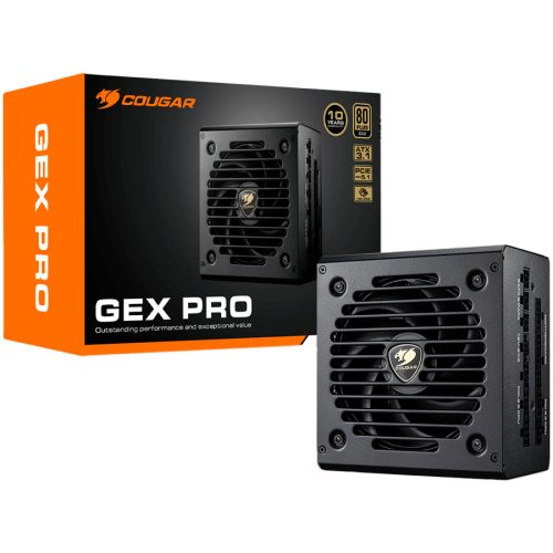 COUGAR GAMING COUGAR GEX PRO 850 PSU, 80 plus Gold, 850W, Fully Modular