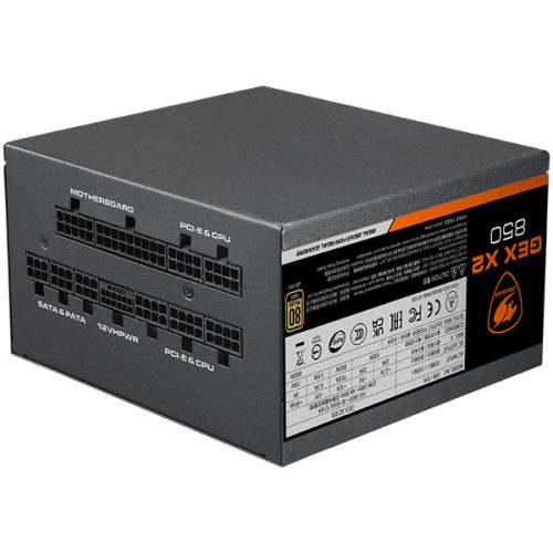 COUGAR GAMING COUGAR GEXX2 1000 PSU,80 plus Gold, 1000W, Fully Modular, PCI-E 5.0 support