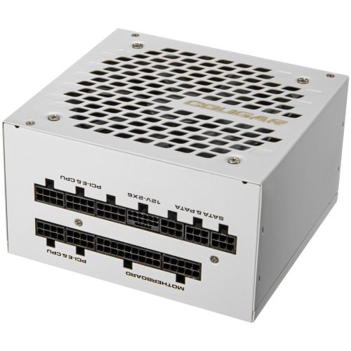 COUGAR GAMING COUGAR GEXX2 1000 SNOW PSU,80 plus Gold, 1000W, Fully Modular, PCI-E 5.0 support, Color - WHITE