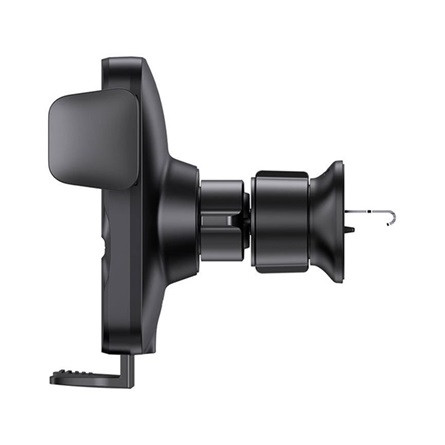 BASEUS WISDOM autós tartó szellőzőre, 4.7-7.5" méret, FEKETE