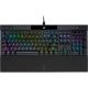 Corsair K70 RGB PRO Mechanical Gaming Keyboard, Backlit RGB LED, CHERRY MX Red, Black, Black PBT Keycaps