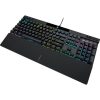 Corsair K70 RGB PRO Mechanical Gaming Keyboard, Backlit RGB LED, CHERRY MX Red, Black, Black PBT Keycaps