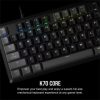 CORSAIR K70 CORE RGB Gamer billentyűzet, szürke/fekete