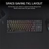 Corsair K70 Core TKL USB angol (US) gaming Corsair MLX Red mechanikus billentyűzet fekete