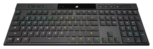 CORSAIR K100 AIR WIRELESS RGB Ultra Lapos Gamer billentyűzet
