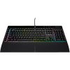 Corsair K55 RGB PRO XT Gaming Keyboard, Backlit Per-Key RGB LED, Rubberdome