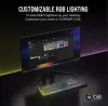 CORSAIR K55 CORE RGB Gamer Billentyűzet, szürke