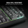 CORSAIR K55 CORE RGB Gamer Billentyűzet, szürke