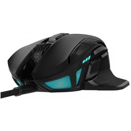 Corsair NIGHTSWORD RGB, Performance Tunable FPS/MOBA Gaming Mouse, Black, Backlit RGB LED, 18000 DPI, Optical (EU version)