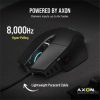 Corsair M65 RGB ULTRA Gaming Mouse, Backlit RGB LED, Optical, Silver ALU, Black