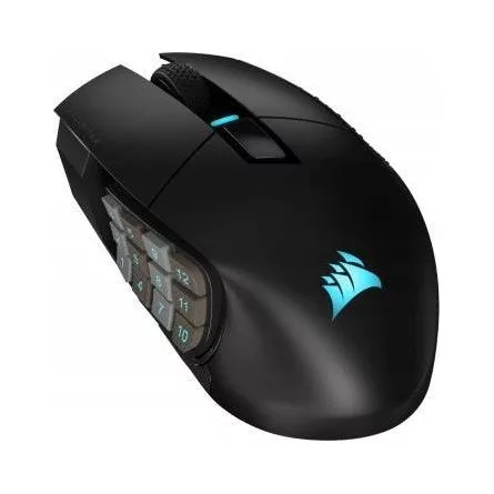 CORSAIR SCIMITAR ELITE WIRELESS SE Gaming Mouse, Wireless, Gun metal, 33000 DPI,