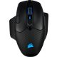 Corsair DARK CORE RGB PRO SE, Wireless FPS/MOBA Gaming Mouse with SLIPSTREAM Technology, Black, Backlit RGB LED, 18000 DPI, Optical, Qi® wireless charging certified (EU version)