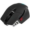 Corsair M65 RGB ULTRA WIRELESS Gaming Mouse, Backlit RGB LED, Optical, Silver ALU, Black