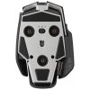 Corsair M65 RGB ULTRA WIRELESS Gaming Mouse, Backlit RGB LED, Optical, Silver ALU, Black