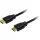 LogiLink HDMI 1.4 -> HDMI 1.4 M/M video kábel 0.5m fekete