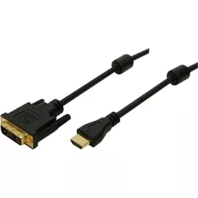   LogiLink kétirányú  HDMI <-> DVI-D M/M video kábel 3m fekete