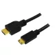 LogiLink HDMI -> HDMI mini C M/M video jelkábel 1.5m fekete