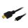 LogiLink HDMI -> HDMI micro D M/M video jelkábel 1m fekete