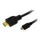 LogiLink KAB LogiLink CH0032 HDMI-A - microHDMI-D kábel - 2m