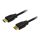 LogiLink HDMI M/M video jelkábel 1.5m fekete