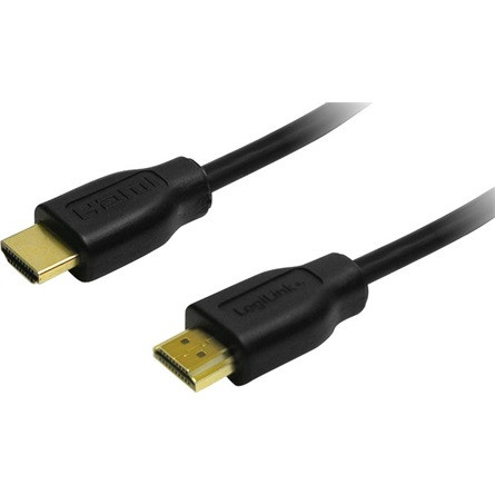 LogiLink HDMI 1.4 -> HDMI 1.4 M/M video kábel 0.2m fekete