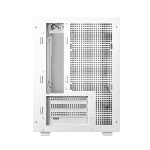 DeepCool Számítógépház - CH260 WH (fekete, Mini-ITX/Micro ATX (BTF), 2xUSB3.0, Type-C, fehér)
