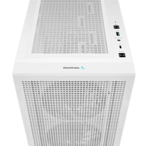 DeepCool Számítógépház - CH560 Digital WH (fehér, 3x14cm + 1x12 venti, Mini-ITX / Micro-ATX / ATX / E-ATX, 2xUSB3.0)