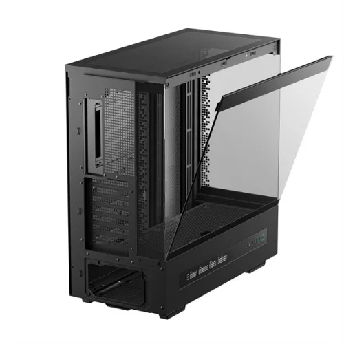 DeepCool Számítógépház - CH690 DIGITAL (fekete, ATX, 1xUSB-C, 2xUSB3.0)